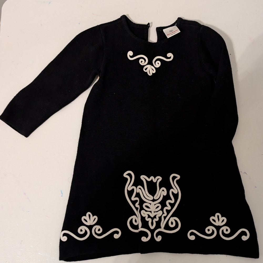 Hanna Andersson Black Dress